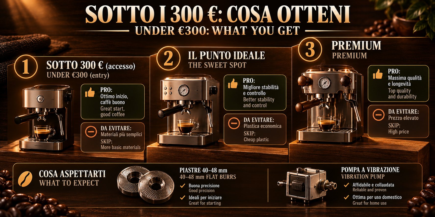 Infografica bilingue — i dati in un colpo d'occhio. La stessa immagine vale per la versione italiana e inglese.